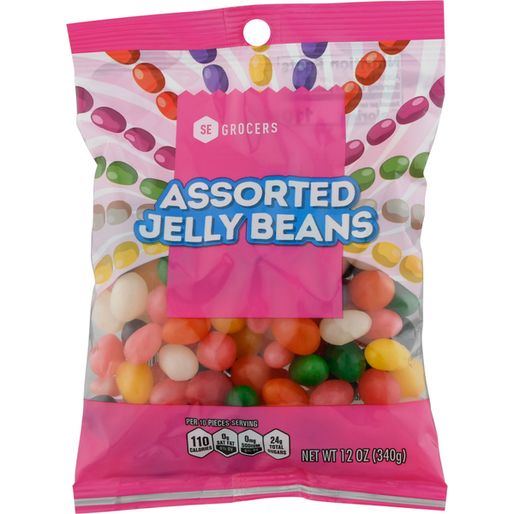 SE GROCERS Jelly Beans, Assorted (12 oz)