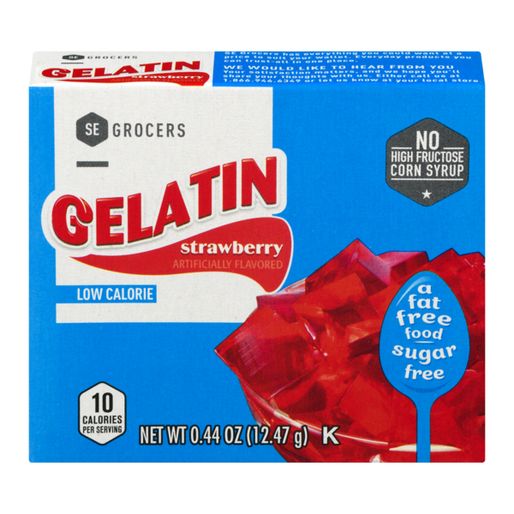 SE GROCERS Strawberry Gelatin Dessert (3 oz)