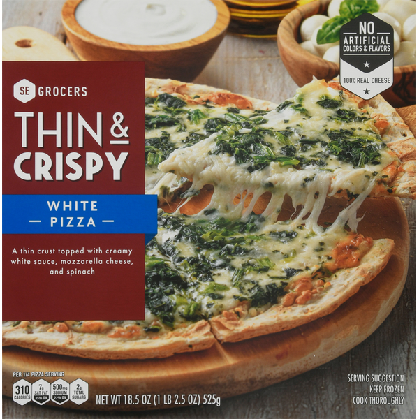 SE GROCERS Pizza Thin & Crispy Five Cheese