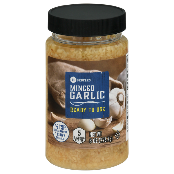 SE GROCERS Ready To Use Minced Garlic (8 0 oz)