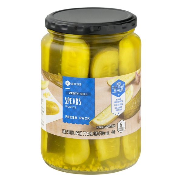 SE GROCERS Spears Pickles Fresh Pack Zesty Dill (24 0 fl oz)