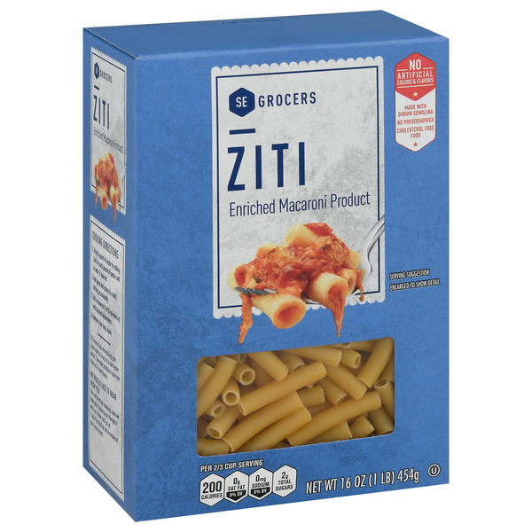 SE GROCERS Traditional Ziti (16 oz)