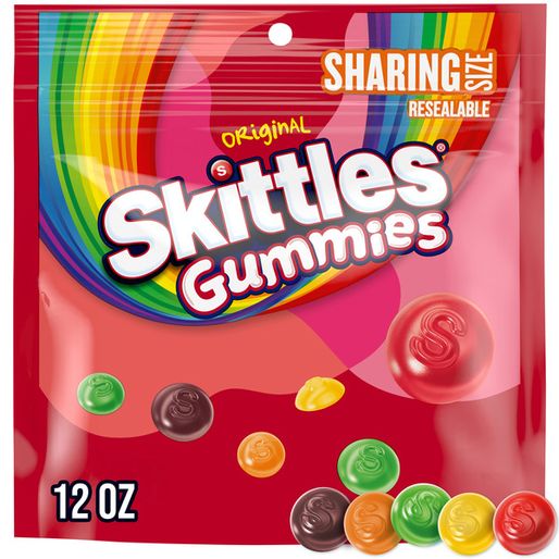 Skittles Original Chewy Christmas Candy Stocking Stuffers Sharing Size Resealable (15 6 oz)