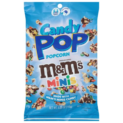 Candy Pop Popcorn, M&amp;M's, Minis (9 87 oz)