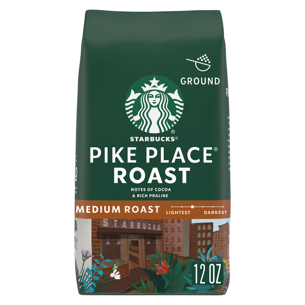 Starbucks Pike Place Medium Roast K-Cup Coffee (4 12 oz)