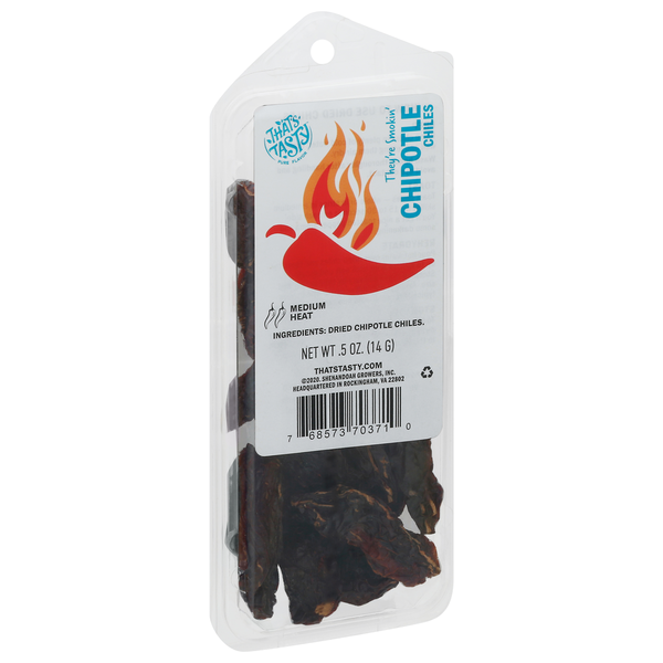 That's Tasty Chiles, Chipotle, Medium Heat (0 5 oz)