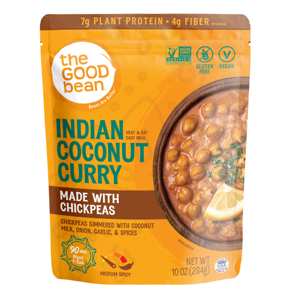 The Good Bean Heat & Eat Indian Coconut Curry (7 6 oz)