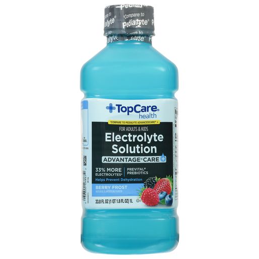 TopCare Electrolyte Solution, Berry Frost, Advantage Care (33 8 fl oz)