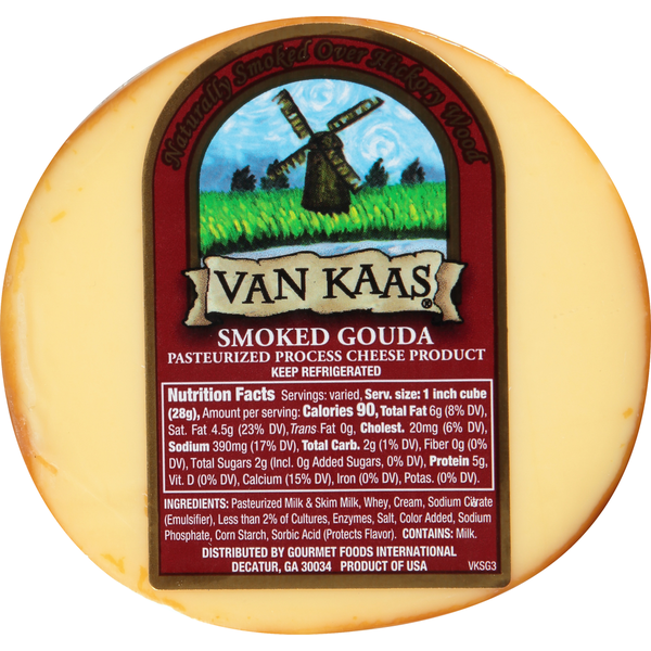 Van Kaas Cheese, Smoked Gouda