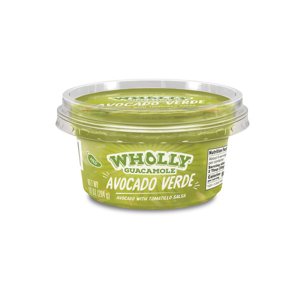 Wholly Guacamole Avocado Verde Salsa, 10 OZ (2 5 oz)