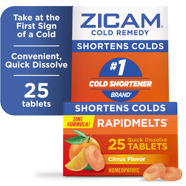 Zicam Cold Remedy Zinc Rapidmelts (6 ct)