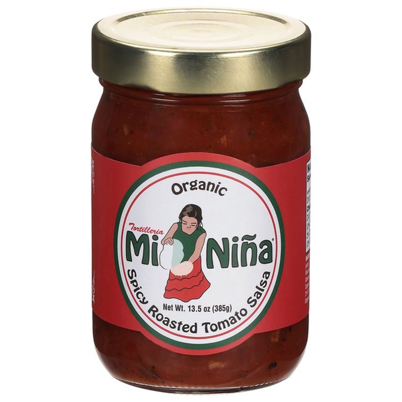 Mi Nina Salsa, Organic, Spicy Roasted Tomato