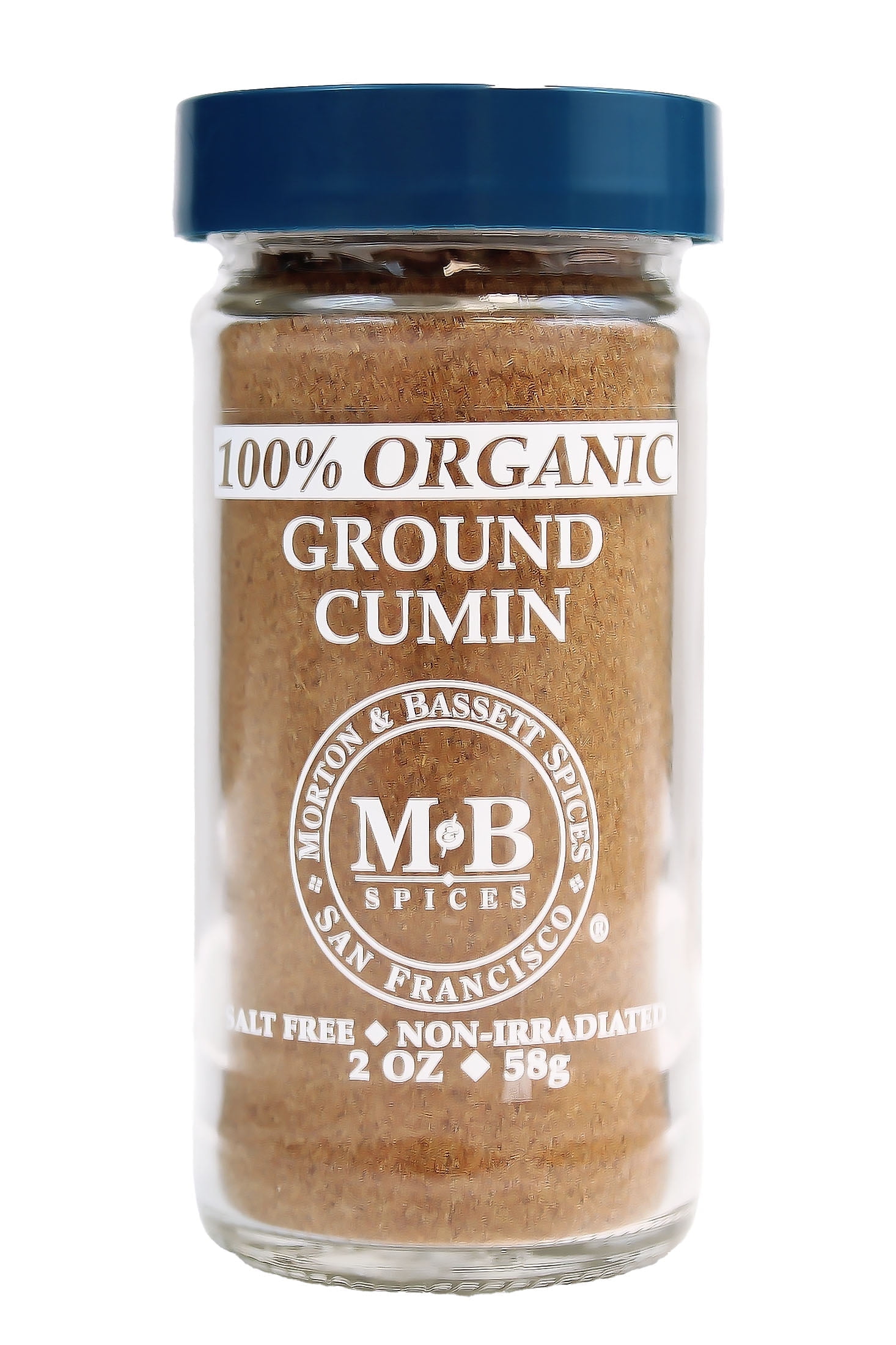 Morton & Bassett Organic Ground Cumin, 2 oz  Single Spice