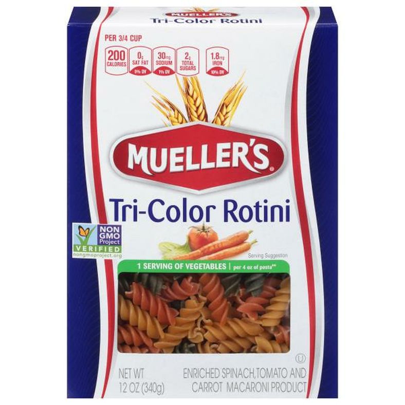 Mueller's Rotini, Tri-Color