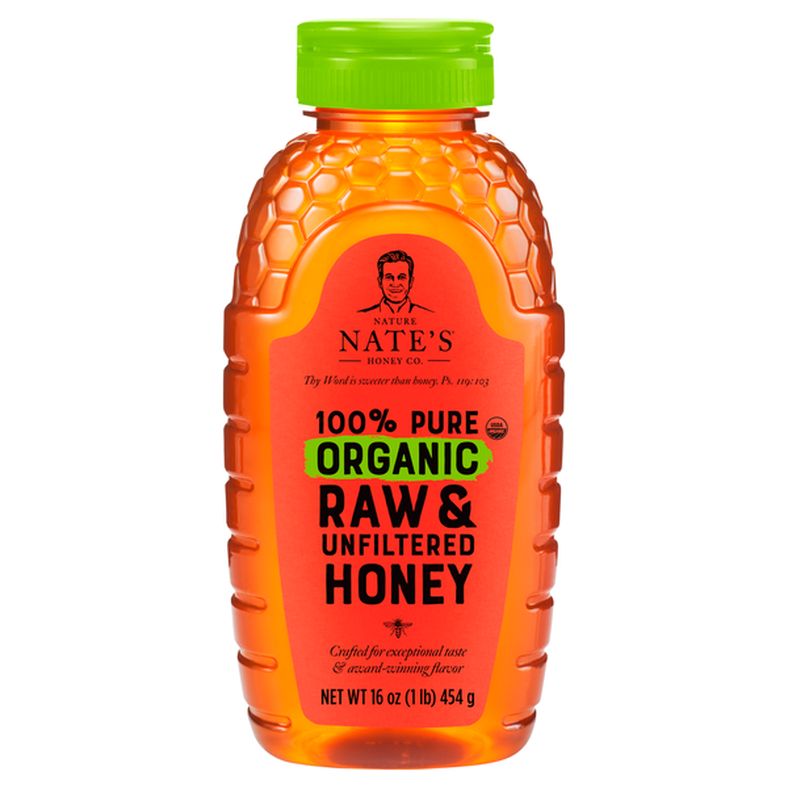 Nature Nate's Honey, Organic, Raw & Unfiltered