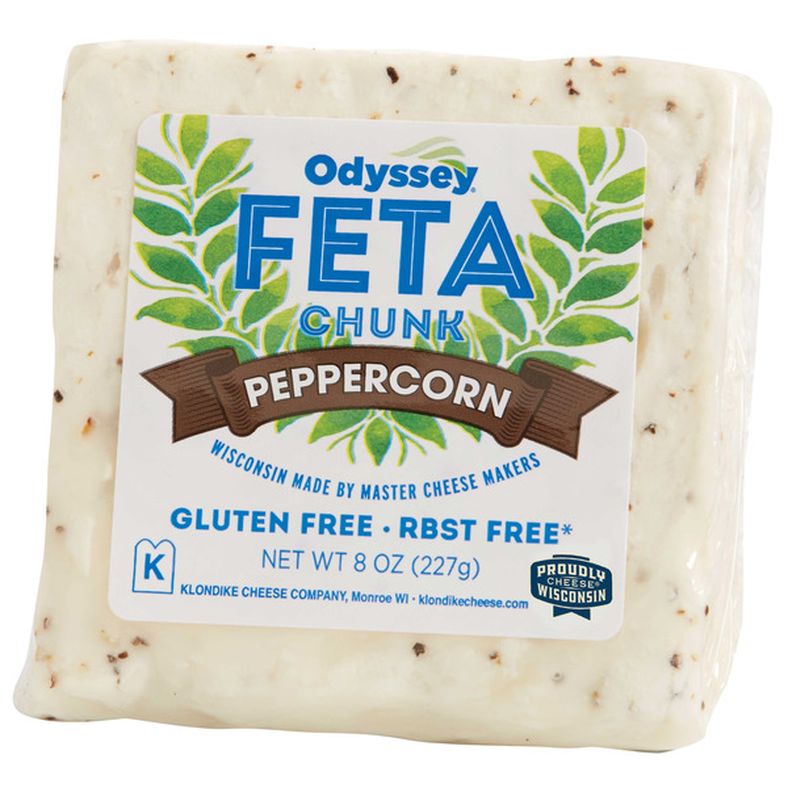 Odyssey Peppercorn Greek Style Feta Chunk