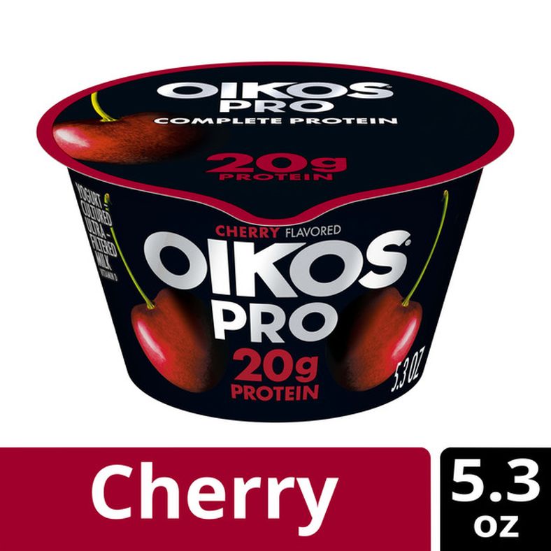 Oikos Pro Cherry Yogurt-Cultured Ultra-Filtered Milk