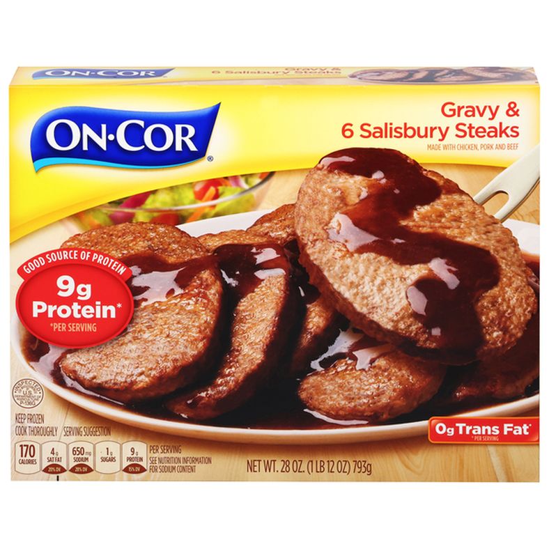 On‑Cor Gravy & Salisbury Steaks