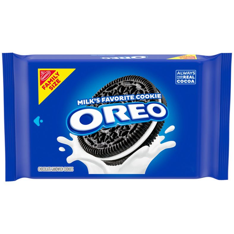 Oreo Chocolate Sandwich Cookies, Family Size 18.12 oz
