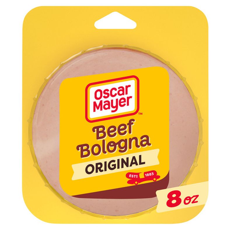 Oscar Mayer Beef Bologna Sliced Deli Sandwich Lunch Meat
