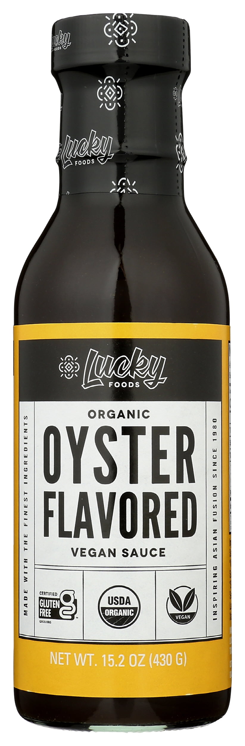 (Pack of 6), Lucky Organic Oyster Flavored Sauce, 15.2 oz