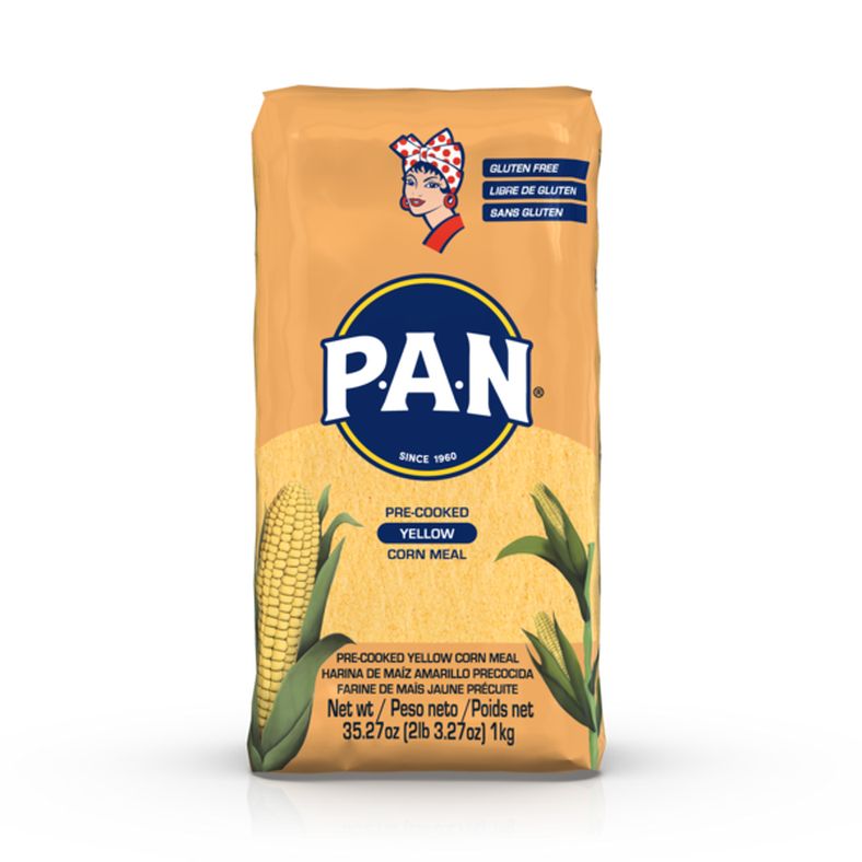 P.a.n. Precooked Corn Meal, Yellow