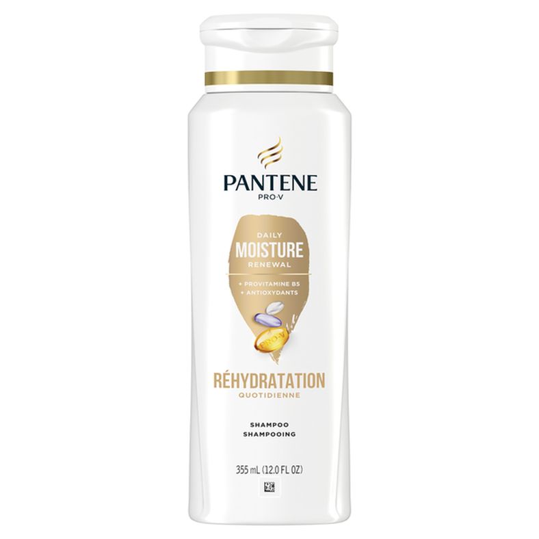 Pantene Shampoo, Pro V Daily Moisture Renewal for All Hair Types, Color Safe