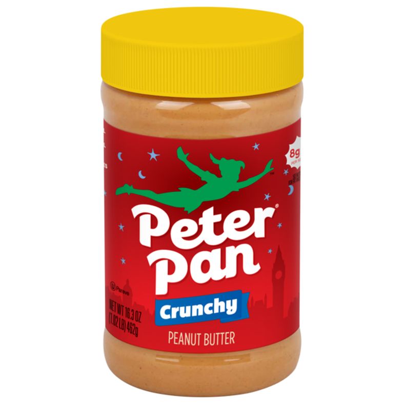 Peter Pan Crunchy Peanut Butter Spread, no high-fructose corn syrup