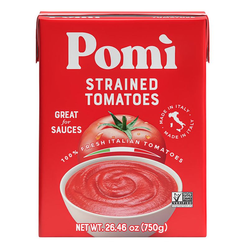 Pomì Tomatoes, Strained