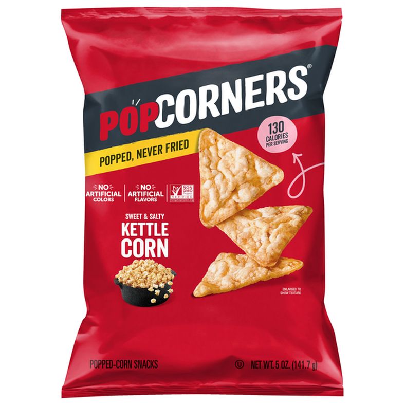 PopCorners Kettle Corn Sweet & Salty Popped-Corn Snacks