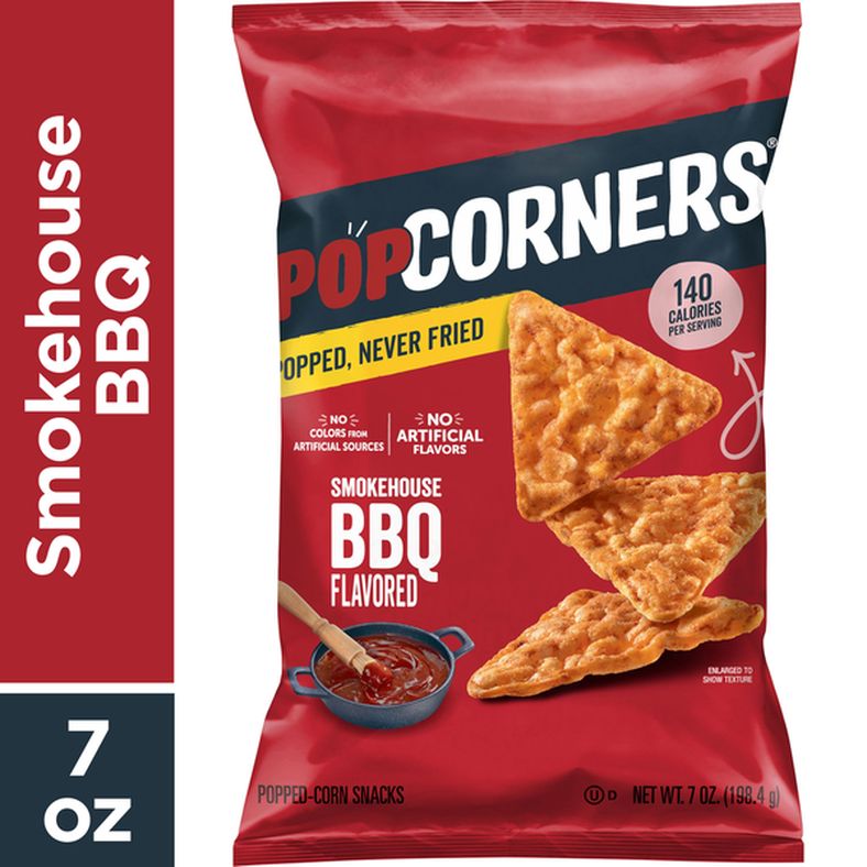 PopCorners Popped Corn Snacks Smokehouse BBQ