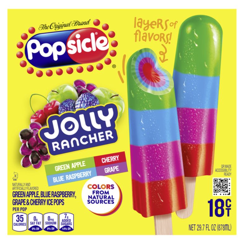 Popsicle Ice Pops Candy Flavor Ice Pop
