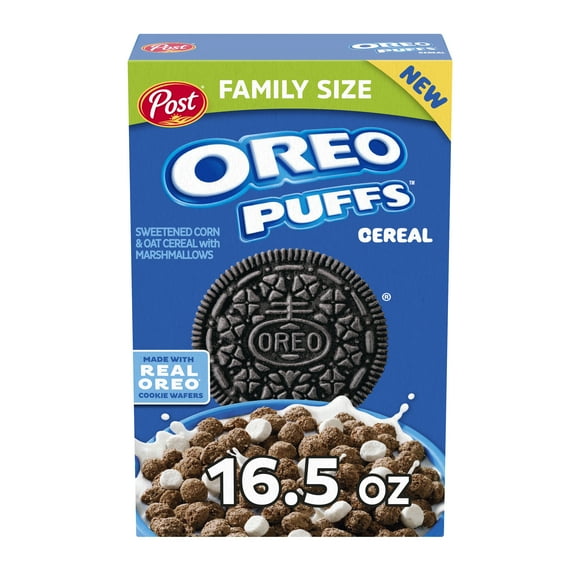 Post OREO PUFFS™ Cereal,  Crunchy 16.5 oz box