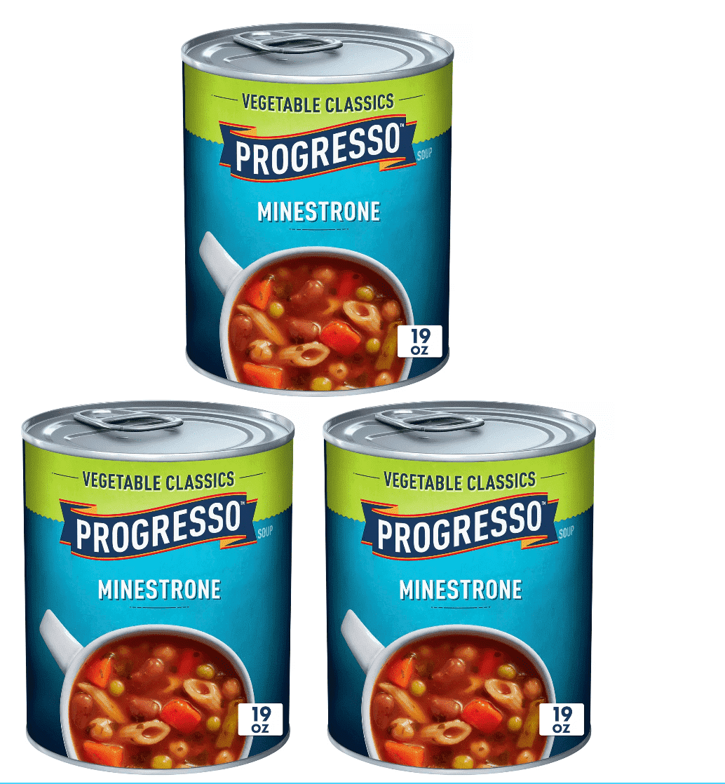 Progresso Vegetable Classics Minestrone Soup - 19oz pack of 3