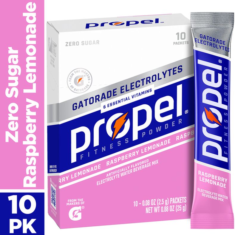 Propel Zero Sugar Raspberry Lemonade Powder Beverage Mix