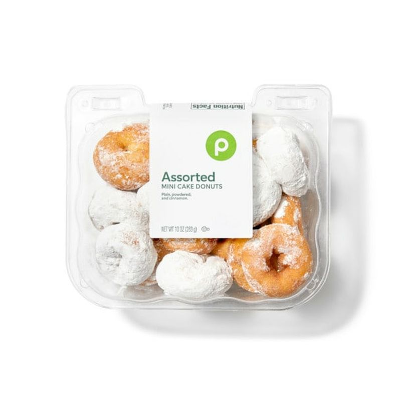 Publix Cake Donuts, Assorted, Mini