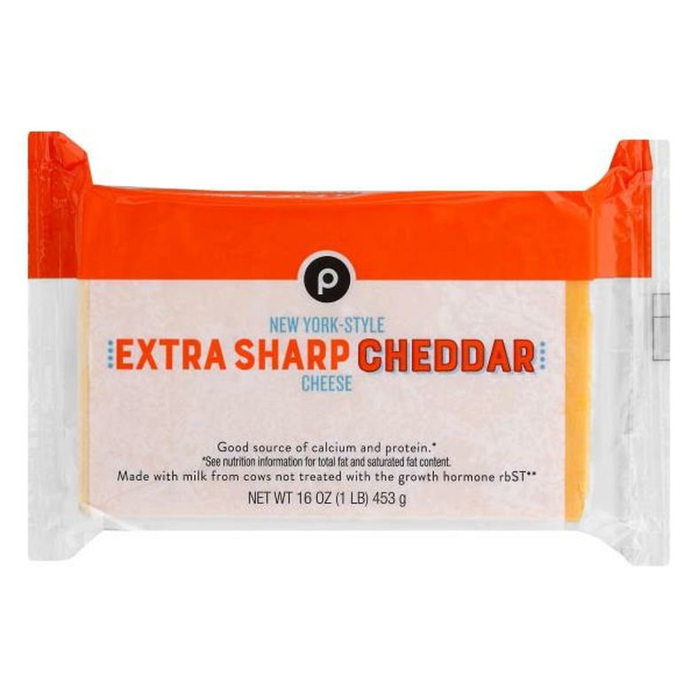 Publix Cheese, Extra Sharp Cheddar, New York-Style