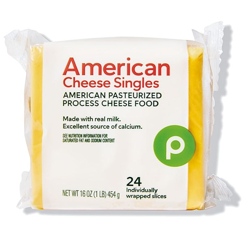 Publix Cheese Singles, American