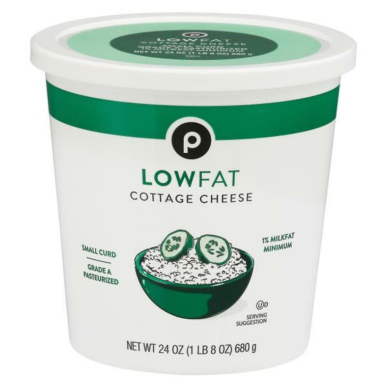 Publix Cottage Cheese, Small Curd, 1% Milkfat Minimum, Low Fat