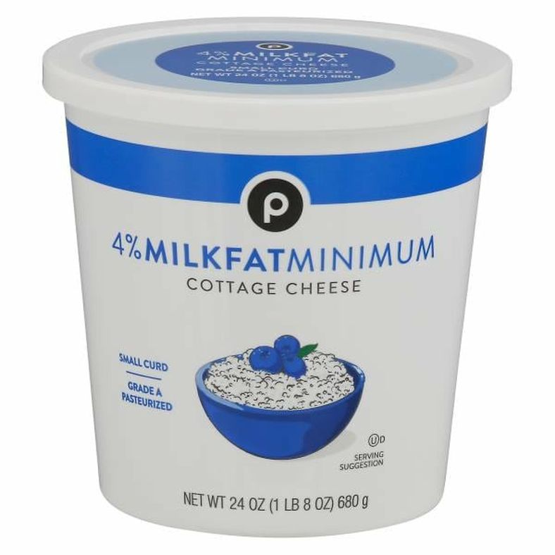 Publix Cottage Cheese, Small Curd, 4% Milkfat Minimum