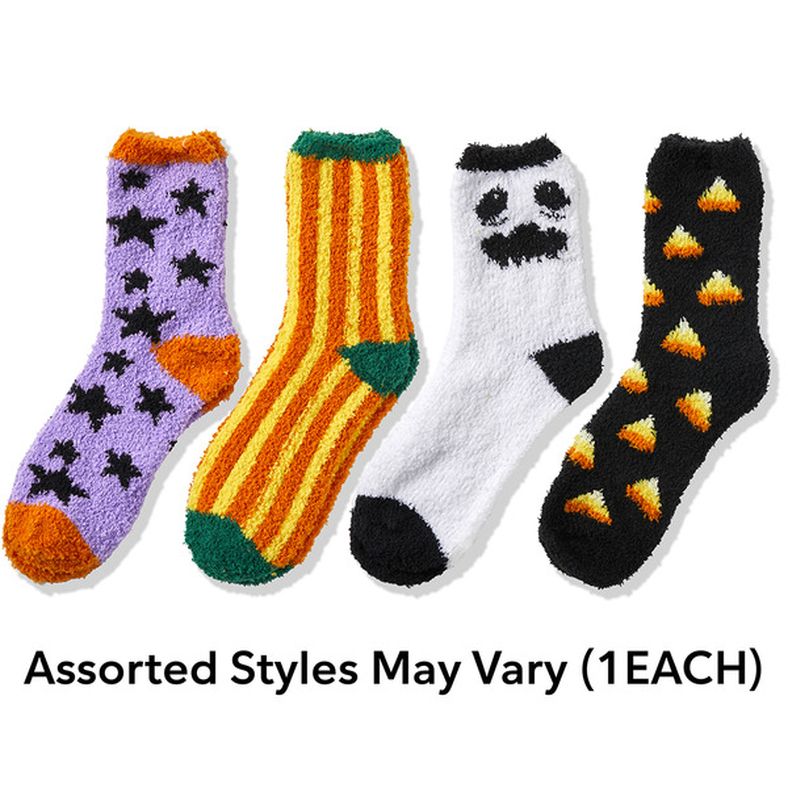 Publix Cozy Halloween Socks 4 Assorted