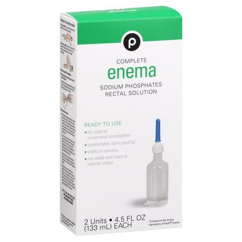 Publix Enema, Complete, Ready To Use