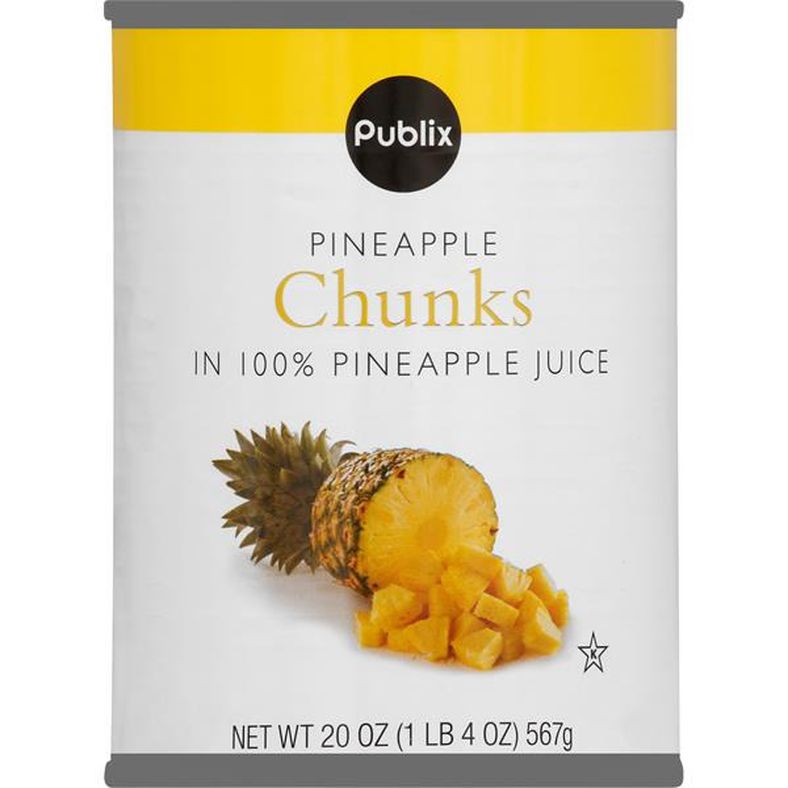 Publix Pineapple Chunks