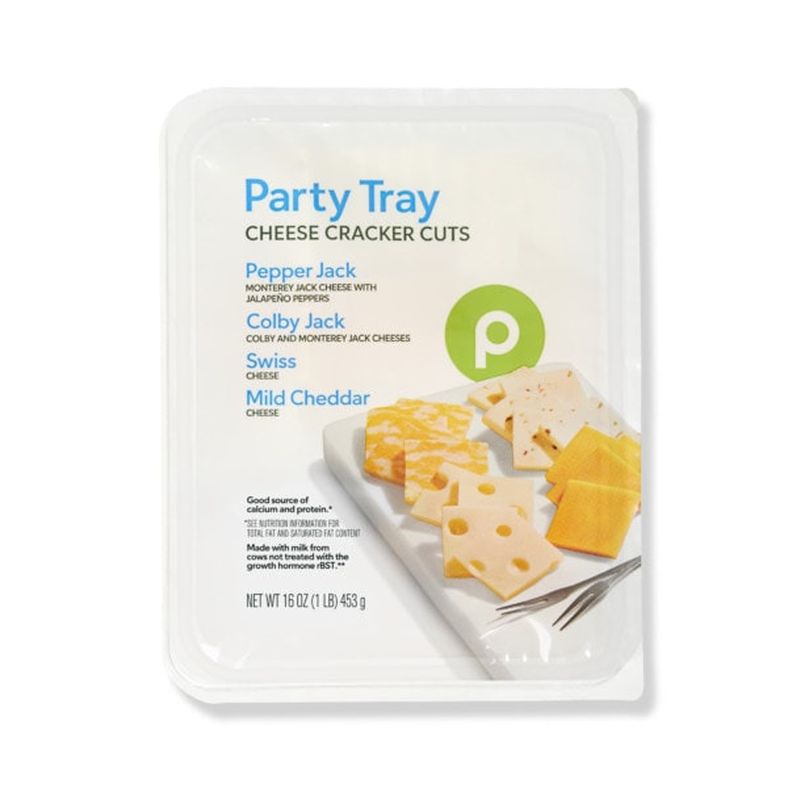 Publix Sliced Cheese, Tray, Assorted