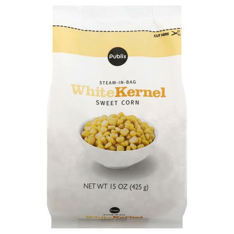 Publix Sweet Corn, White Kernel