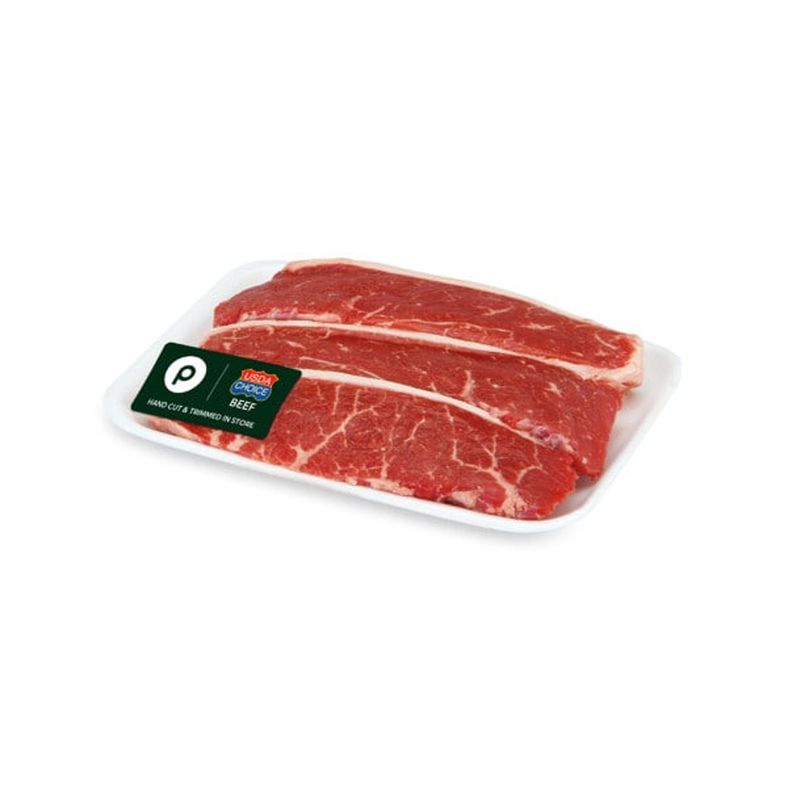 Publix Top Sirloin Cap Steaks, Usda Choice Beef