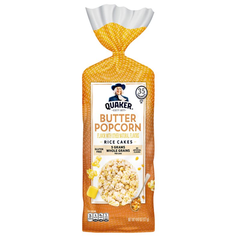 Quaker Butter Popcorn Rice Cakes