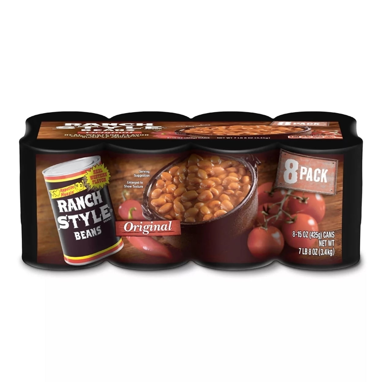 Ranch Style Brand Beans - 8/15 Ounce cans - Available at Good Kitchen Market on StoresGo