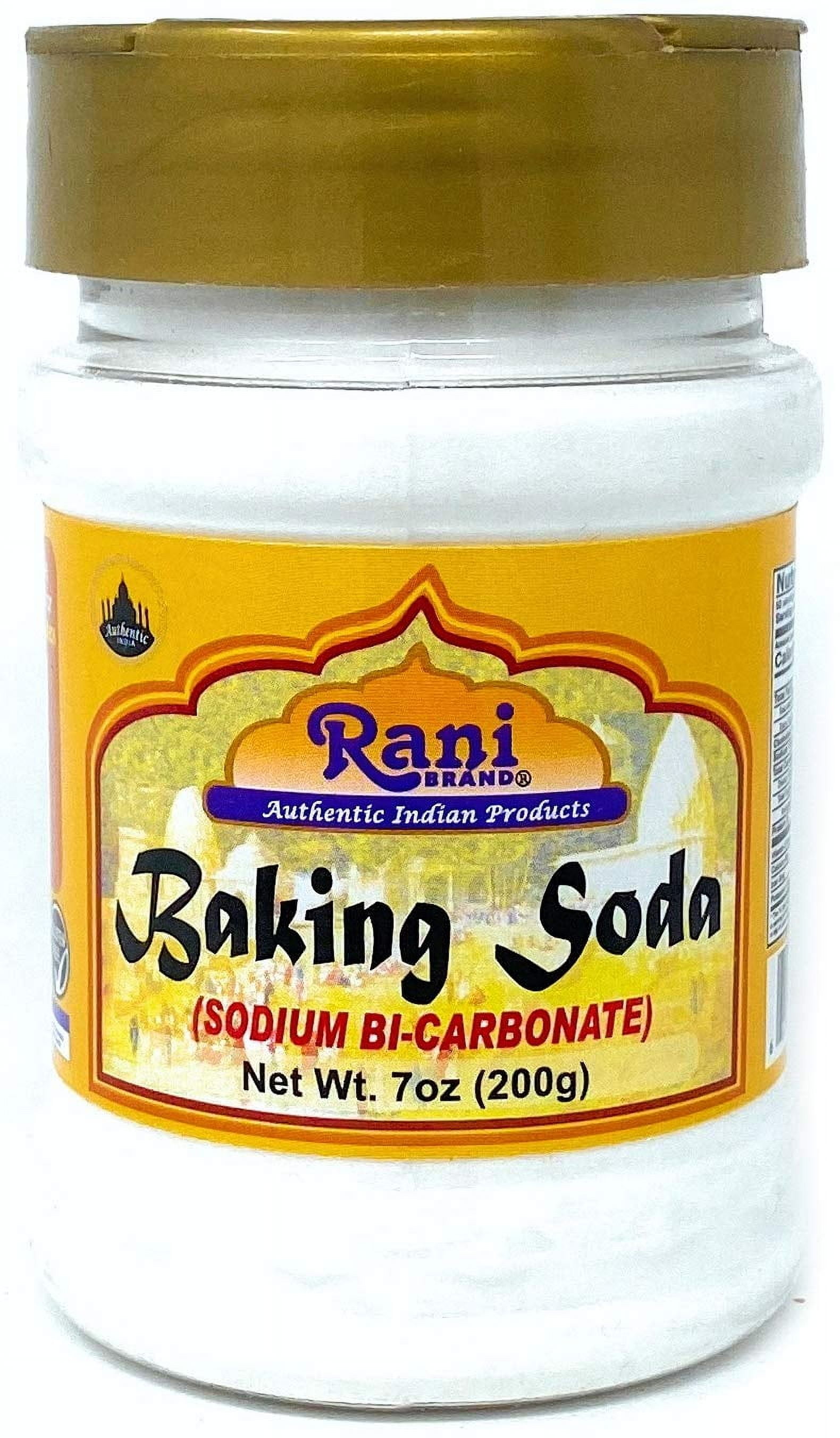 Rani Baking Soda (SODIUM BI-CARBONATE) 7 Ounce (200g) ~ Gluten Friendly |NON-GMO | Indian Origin | Used for cooking