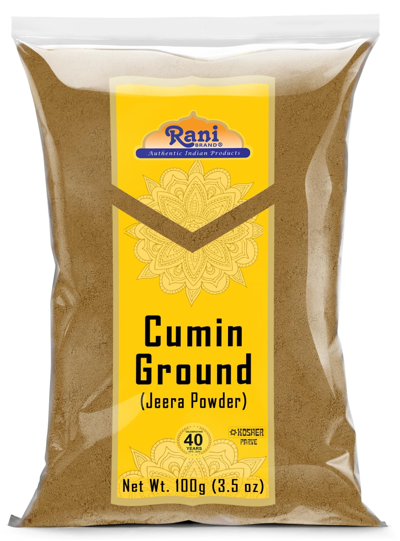 Rani Cumin (Jeera) Powder Spice 3.5oz (100g) ~ All Natural | Vegan | Gluten Friendly | NON-GMO | Kosher |  Indian Origin
